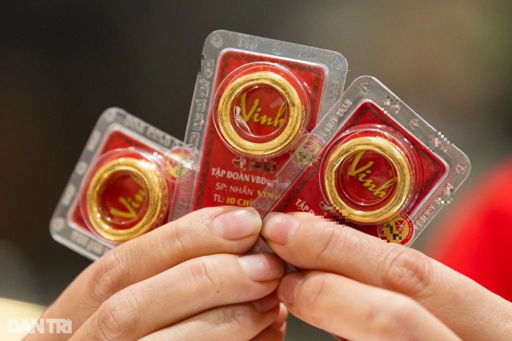 Giá vàng nhẫn lên đỉnh