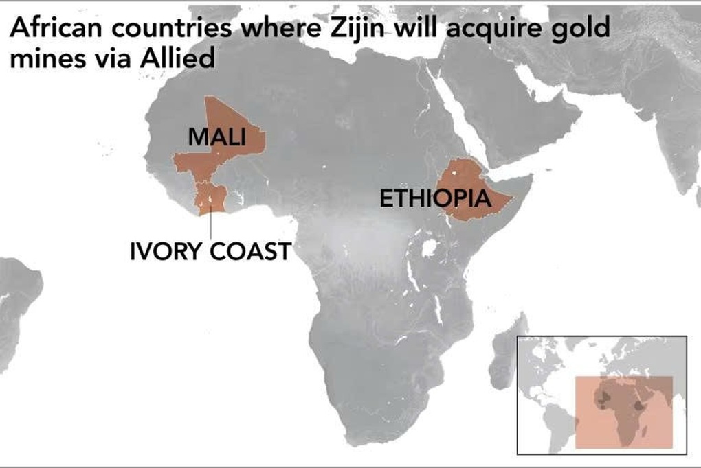 Trung Quốc đang âm thầm đẩy mạnh săn vàng trên toàn cầu?