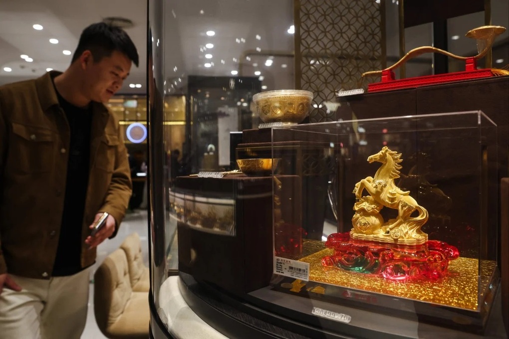 "Cơn sốt" vàng ở Trung Quốc